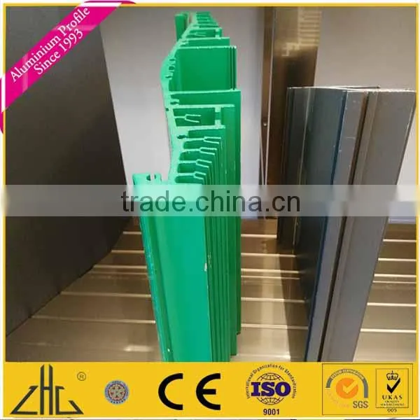 WOW!!China Manufacturer Aluminum powder coated aluminum profile extrusion