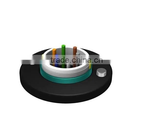 Unitube Light-armored GYXTW 6 core fiber optic cable, 6 core outdoor fiber optical cable