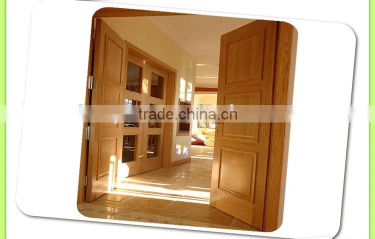 noiselessly Anti-theft wood door