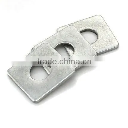 High Quality Zinc Plated Steel Flat Square Washer Din436
