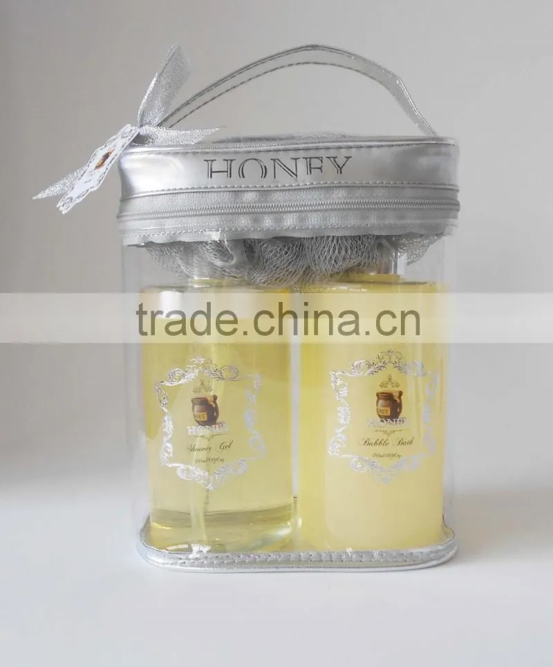 OEM bath gift set with PVC bag