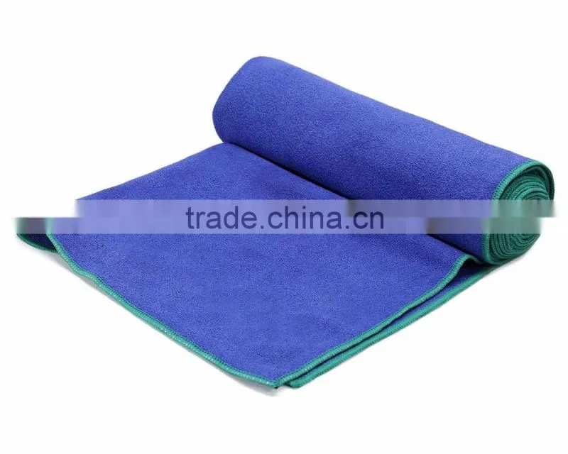 Yoga Towel For Hot Yoga, Mat Size, 100% Absorbant, Quick-Dry