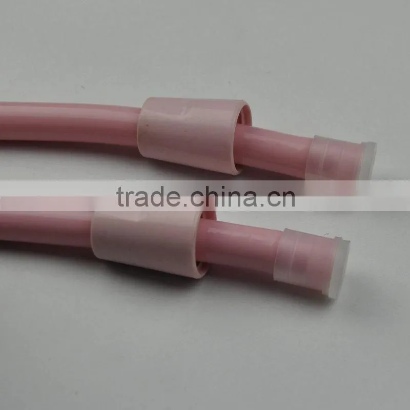 PVC pink shower hose