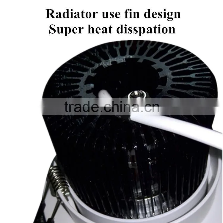 LED downlight integrated 7W high quality LED recessed downlight