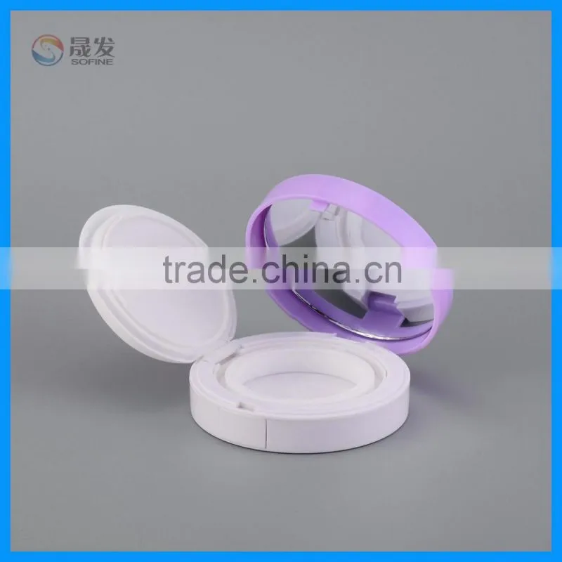 Empty bb cushion Compact Powder powder case With Mirror For Face Makeup Packaging