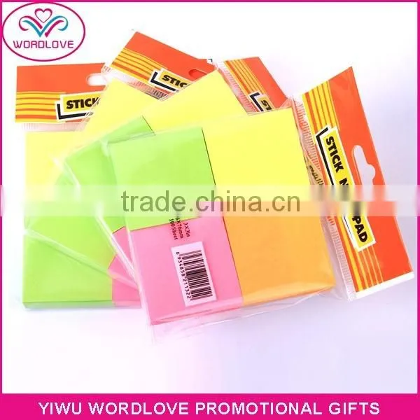 cheap wholesale block memo pad fridge sticky notes erasable memo note