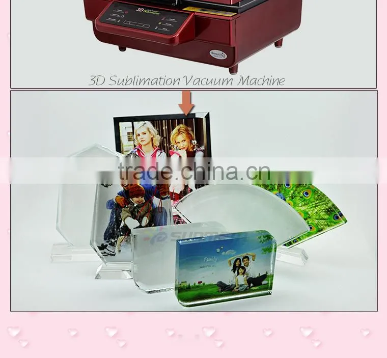 Sunmeta factory directly sunflower shape blank sublimation crystal,luxury crystal gift (BSJ03B)