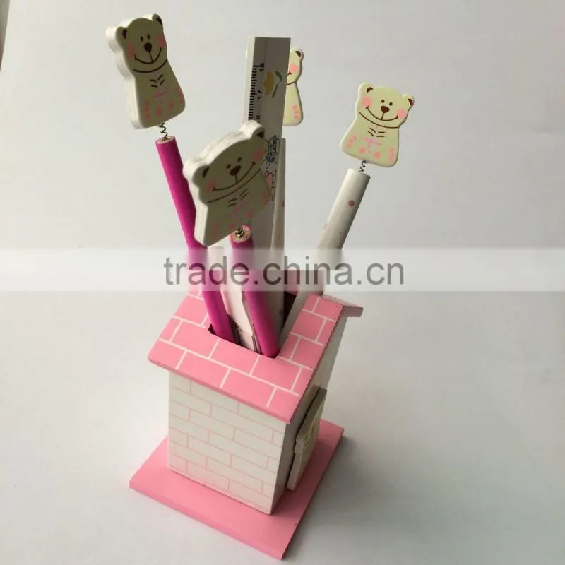 custom high quality cute funny kids stationery set for students