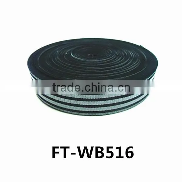 straped elastic webbing-elastic band10-80mm wide FT-WB516