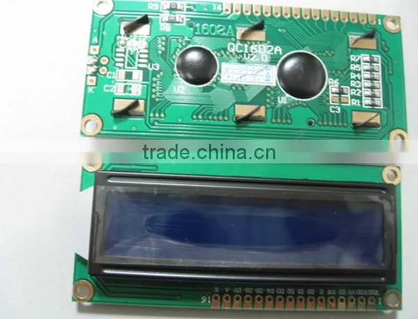 Built-in industry standard HD44780 equivalent LCD controller display 1602 module lcd 16x2