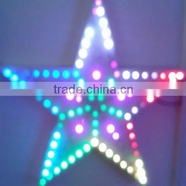 Christmas outdoor rgb led string pixel light ws2801 for festival