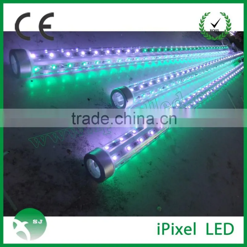 360 degree led tube lighting for bumper car 360 degree amusemnet park led pixel