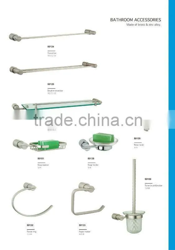 WT-1302 glass bathroom corner shelf