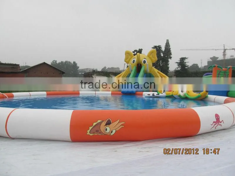 Cheap water park slides for sale/Inflatable used water slides for sale
