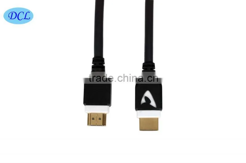 24K gold plated double color HDMI cable 1.8M