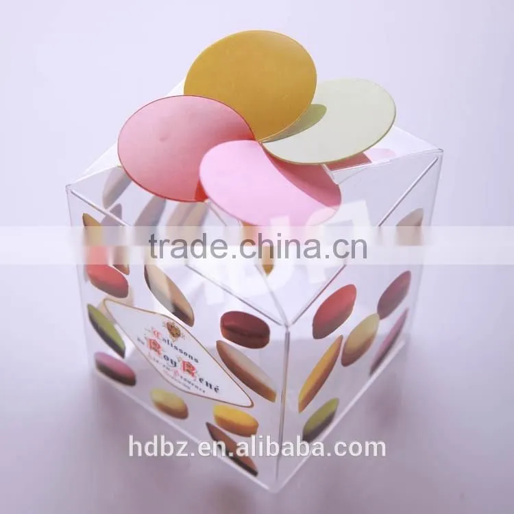 hot sale clear pvc box packaging gift box