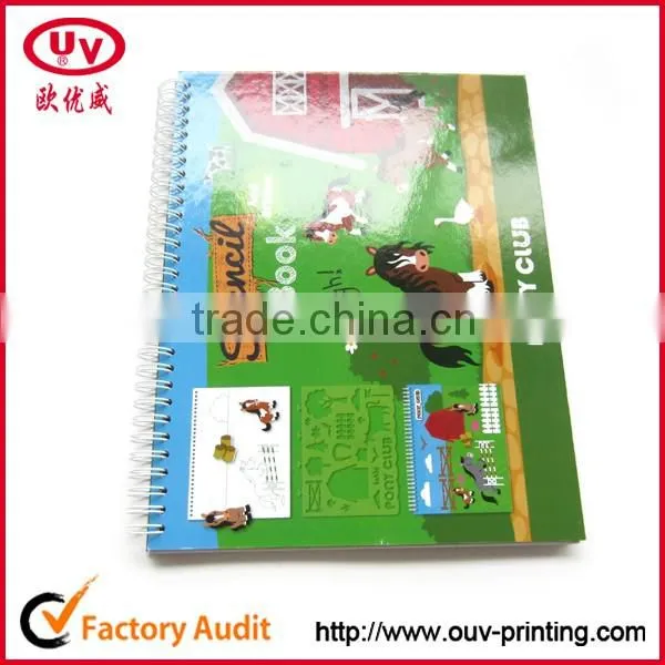 2017 New Drawing Notebook Kids Coloring Book