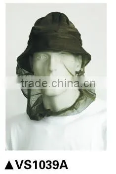 nylon mosquito mesh head net for outdoor activities