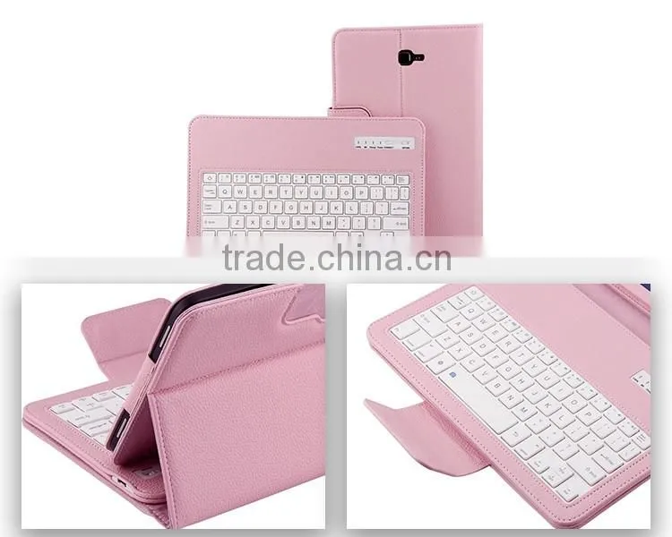 Trade Assurance pu leather tablet pc case with keyboard and touchpad