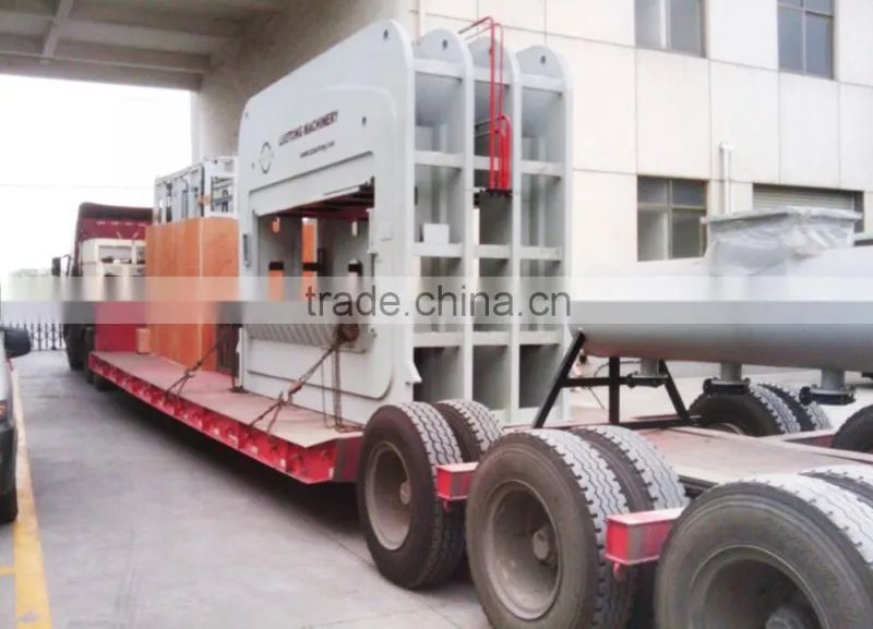 Laminating flooring short cycle hot press / Laminating flooring press machine