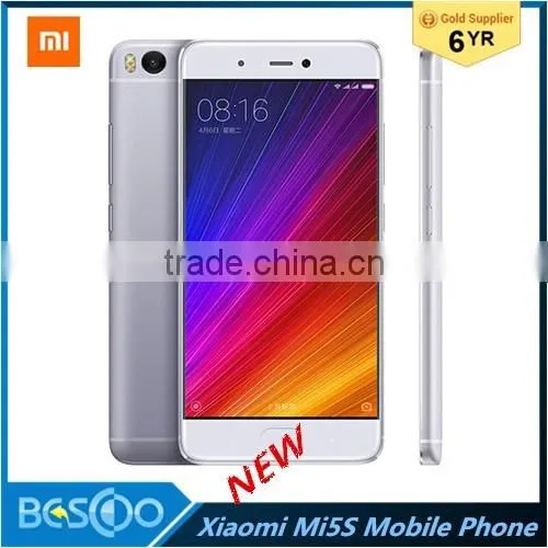 Original Xiaomi Mi5s Mi 5S Mobile Phone Snapdragon 821 QuadCore 5.15" 1920x1080 Cellphone Sense ID Fingerprint