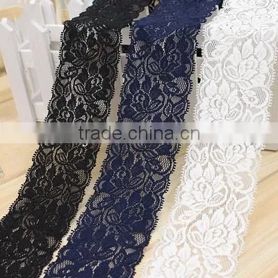 custom high quality fashion lace trim for decoration