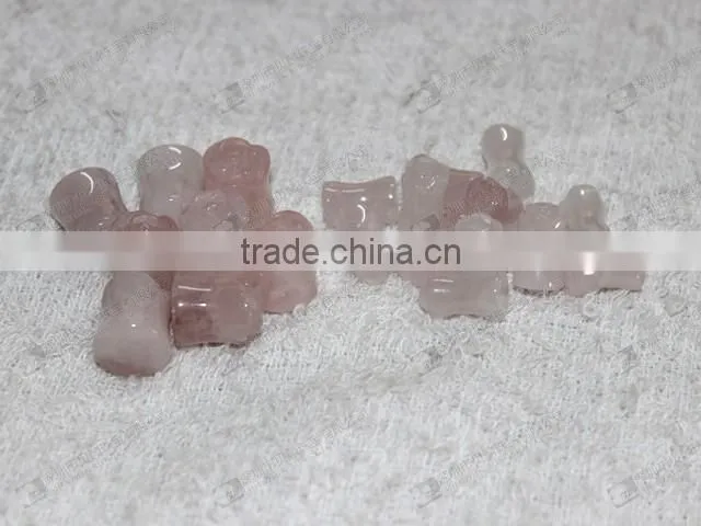 Wholesale rose quartz ear plugs,gemstone body piercing jewelry