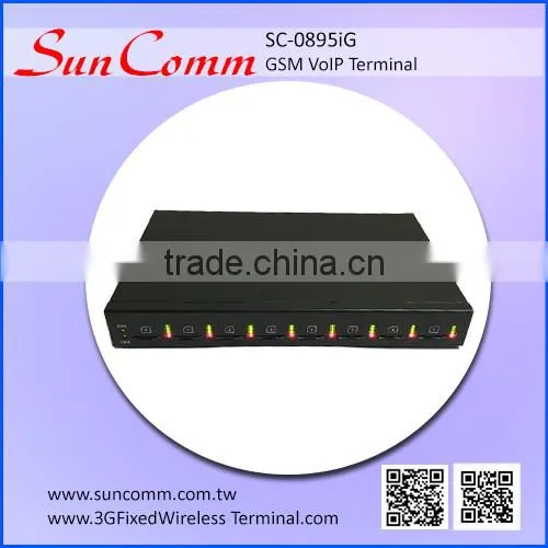 SC-3295iG with 32 SIM for SMS Termination GSM VoIP Gateway