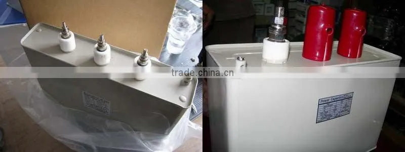 Low Voltage Power Capacitor with ceramic terminal