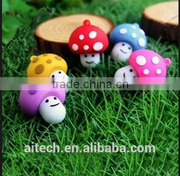 special gift mushroom usb flash drive of 2GB/4GB for holiday promo