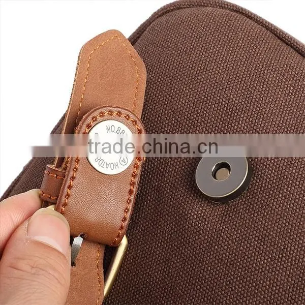 Multicolor Small Canvas Satchel Messenger Cross Body Cotton Bag