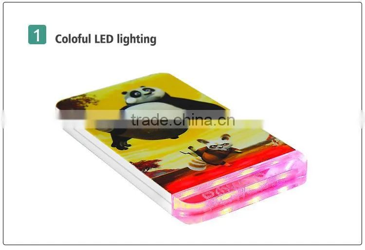 OEM Led light power bank 2200mah/2500mah