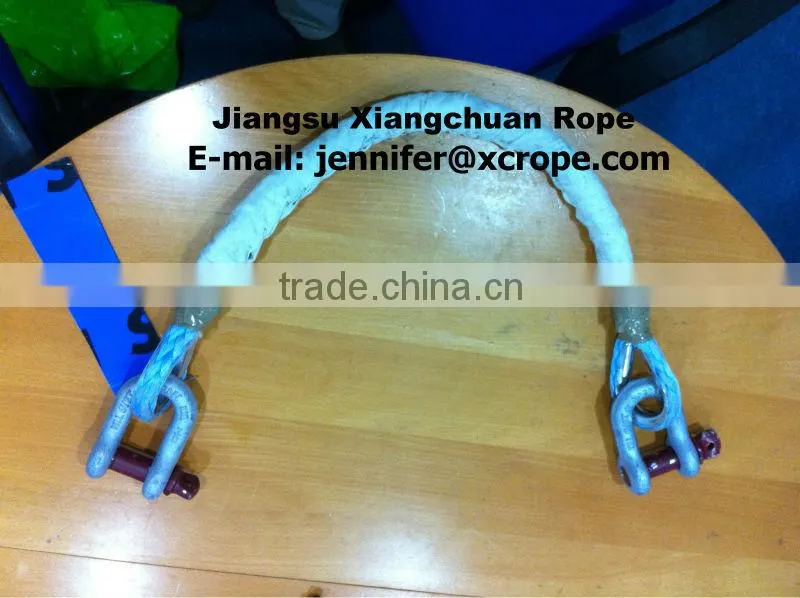8 strands PP Fiber rope Dia70mm/Brown labor line/mooring rope