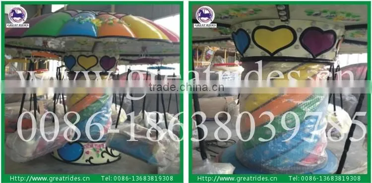 Amusement park rides watermelon flying chair for sale