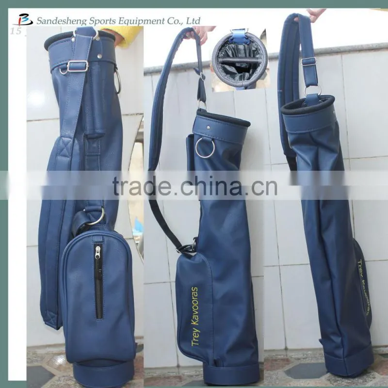 black leather pencil bag golf,golf pencil bag,pencil bag golf