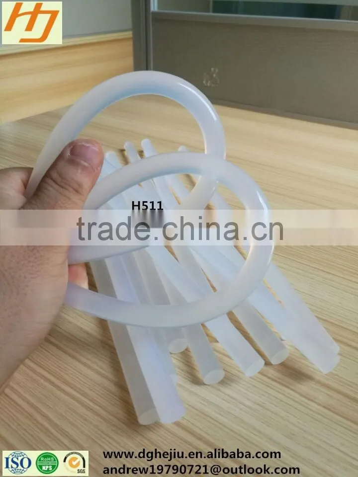 Transparent EVA Handicraft/cloth toy/ plastic toy hotmelt adhesive glue stick