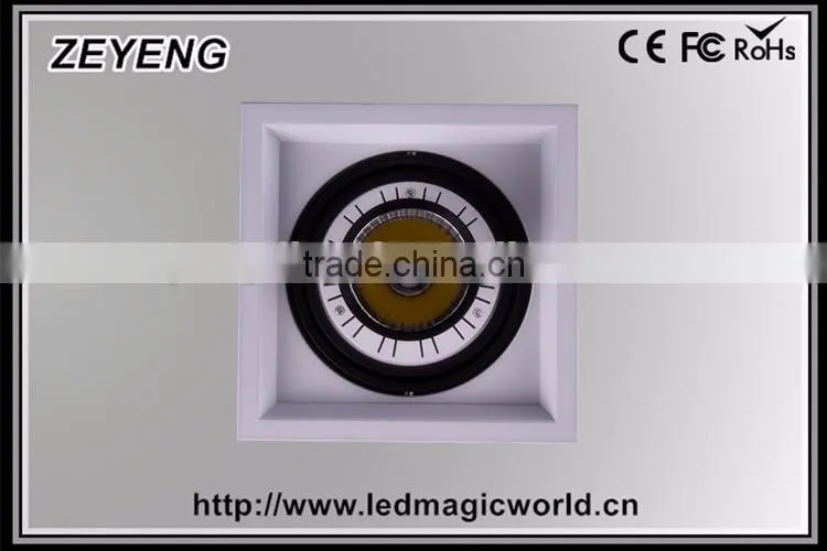 Modern kitchen design square led cob ceiling down light / 20w cob led downlight / Led downlight kits uk
