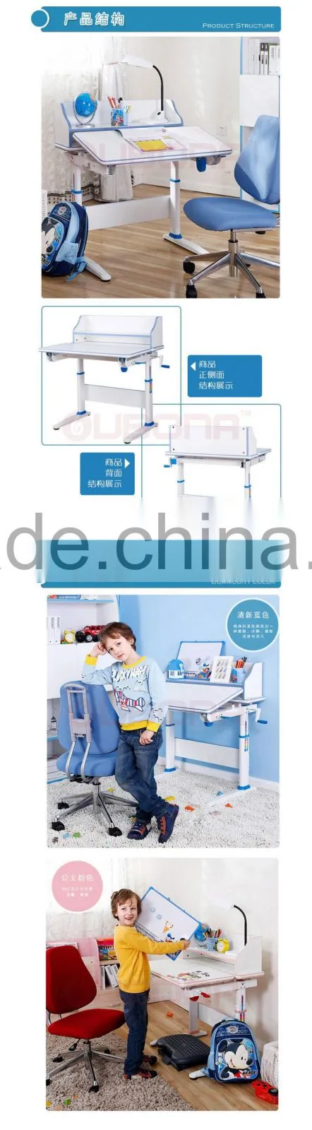 Height adjustable desk for Children Ergonomic Study Desk