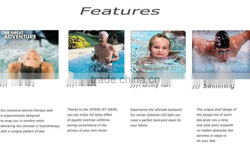 Factory Original Whirlpool Surfing Pool for Swimming and Excercise JY8602