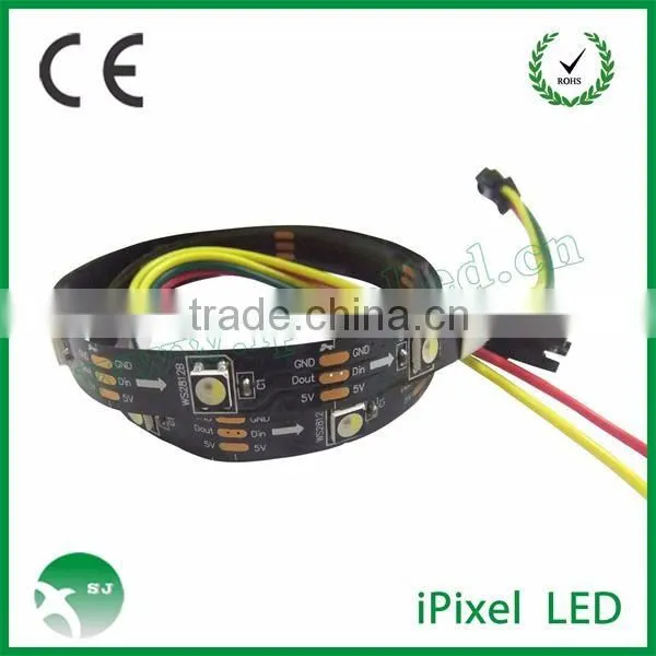 dc5v Digital RGBW LED Strip White PCB 60 LED/m sk6812