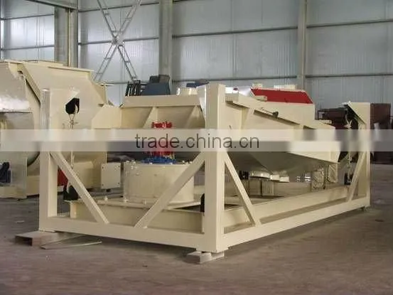 Single shaft double-propeller feed mixer