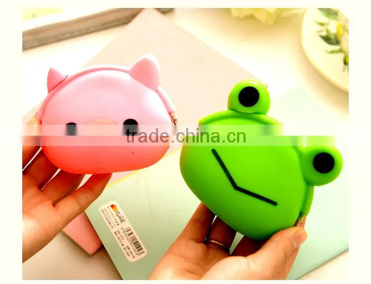 Hot selling eco-friendly silicone coin purse
