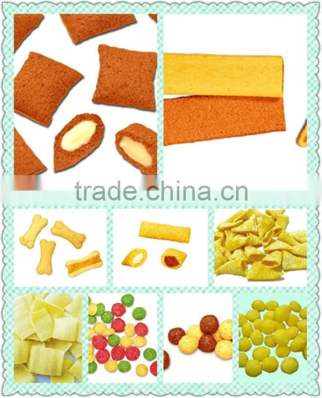 Full auto puff snacks frying machine