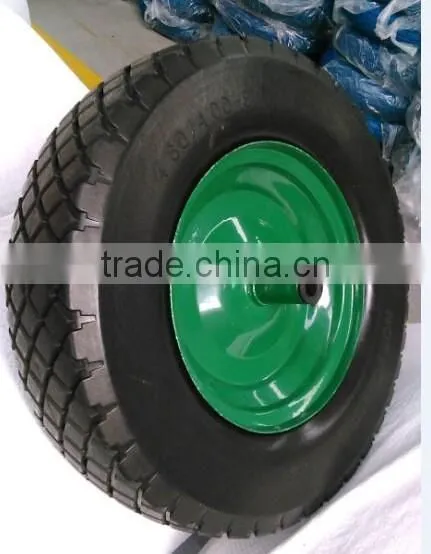 PU filled tire wheel Trolley wheel