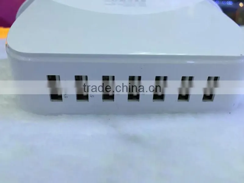 Fast 9.5A 7Ports USB Port Travel Desktop Socket