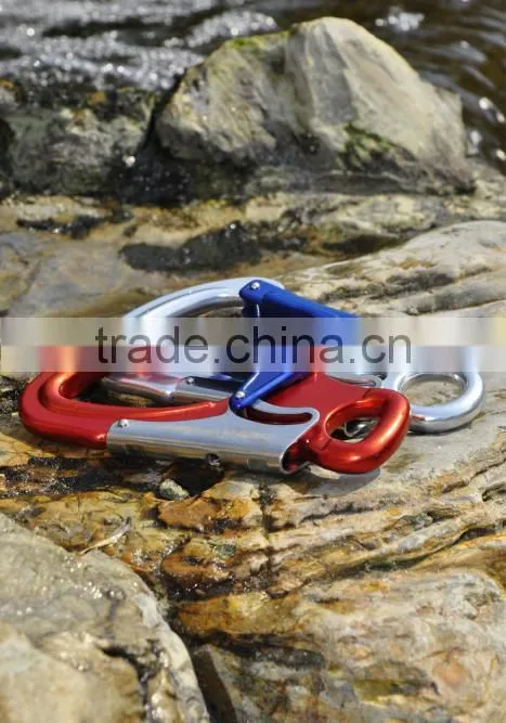Aluminum Double Gate Locking Snap Hook/Double Action Safety hook B051