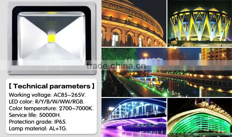 outdoor lighting led flood light with display applications led flood lightig