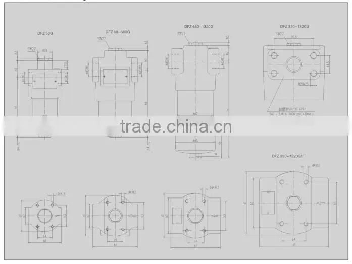 DFZ-500* High Pressure Hydraulic Filter Oil Filter
