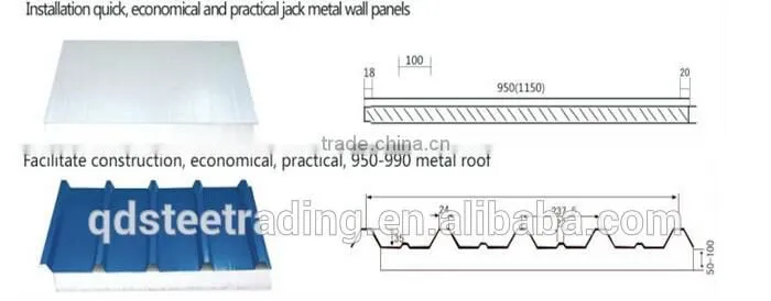 eps sandwich panel 100mm