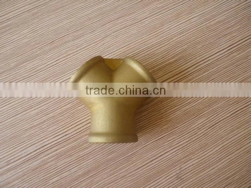 1/4",3/8",1/2". 3-way ,Y -type brass connector (manifold connector)